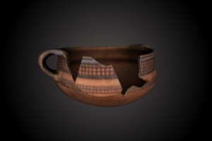 BlueBlack on Red Jar