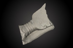 AAP-AM-0254 Limestone Hand with Sword