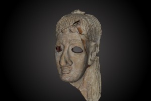 AAP-AM-5115 Terracotta Female Mask/Protome