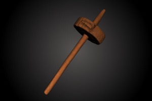 Long Spindle Whorl