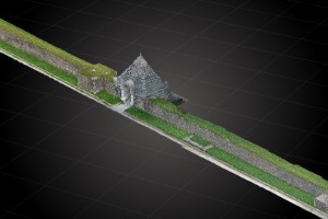 Rimski zid na Mirju, Ljubljana, Slovenija