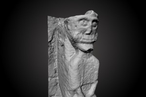 Early Christian Carved Figure 1, White Island 