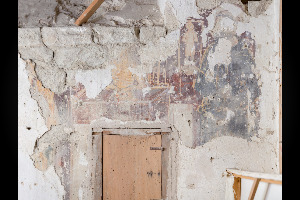 San Ginesio, Chiesa di Sant'Agostino, Sagrestia. Affresco. HD